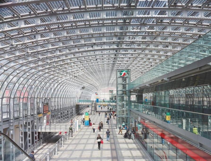 Dora Park-Porta Susa Private Parking&Netflix Apartment Turin Bagian luar foto